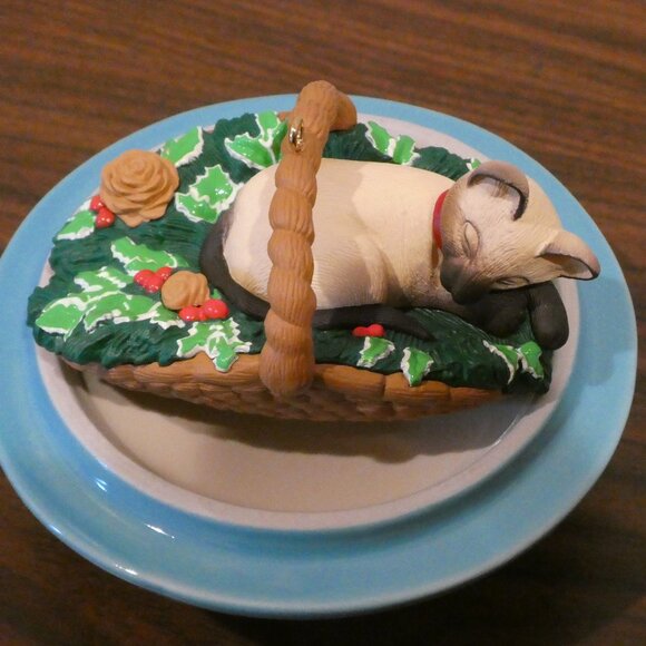 TWO Hallmark Keepsake Ornaments Cat Nap #1 AND #3 - Picture 9 of 16